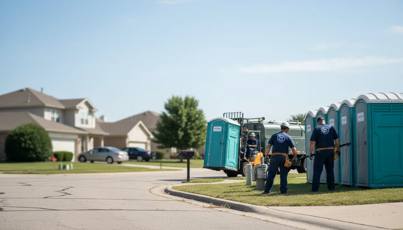 Porta Potty Rental in Pataskala, OH near me